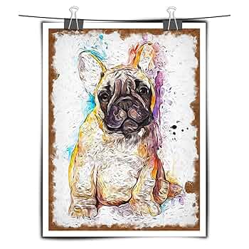 t*s様 「 色で満たされた犬 」｜絵画 ドローイング 動物画 抽象画 ペン画 カラフルな犬の絵画芸術的な動物ペット活気のある色イラスト素材